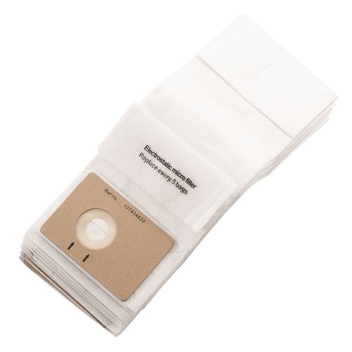 Advance Nilfisk VU500 Upright Vacuum Dust Bag Kit, 10 Filter Bags / 2 Pre-Filters